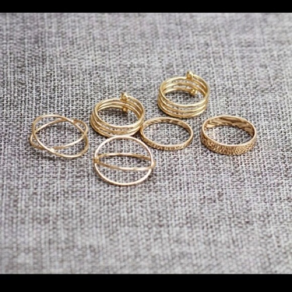 COPY - 6 STACKABLE RINGS - Picture 3 of 4